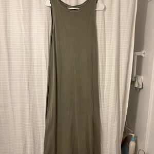 Old Navy Olive Maxi Dress